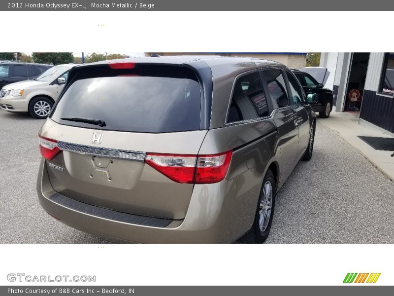 Mocha Metallic / Beige 2012 Honda Odyssey EX-L