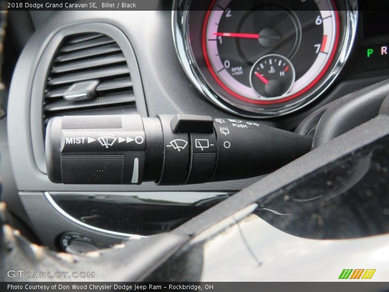 Billet / Black 2018 Dodge Grand Caravan SE
