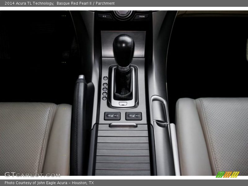 Basque Red Pearl II / Parchment 2014 Acura TL Technology