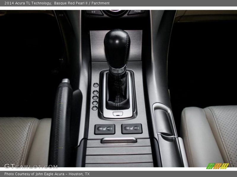 Basque Red Pearl II / Parchment 2014 Acura TL Technology