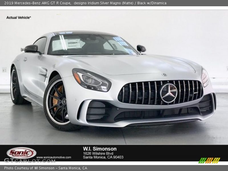 designo Iridium Silver Magno (Matte) / Black w/Dinamica 2019 Mercedes-Benz AMG GT R Coupe