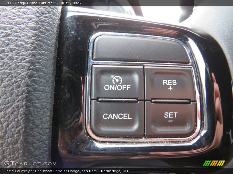 Billet / Black 2018 Dodge Grand Caravan SE