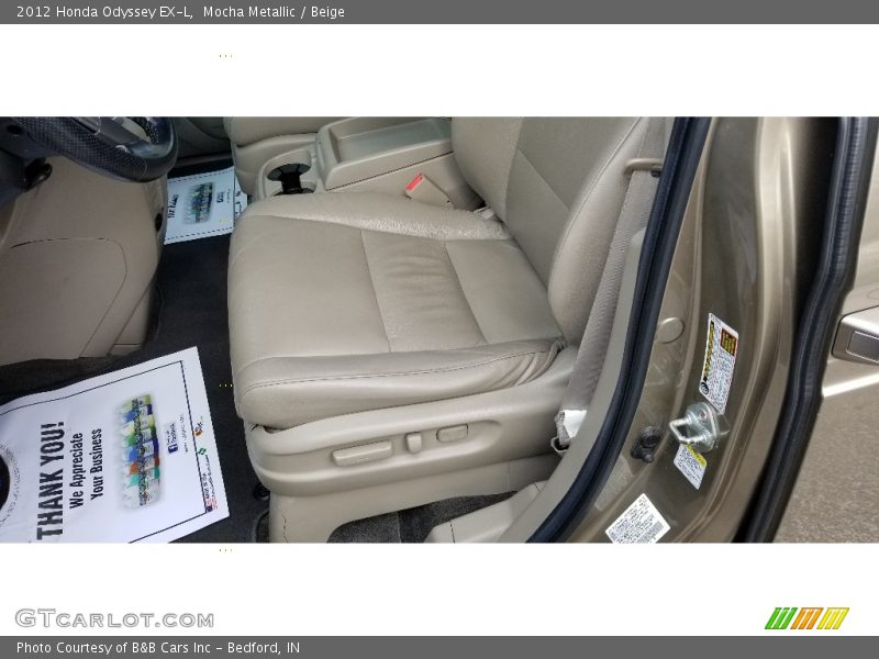 Mocha Metallic / Beige 2012 Honda Odyssey EX-L