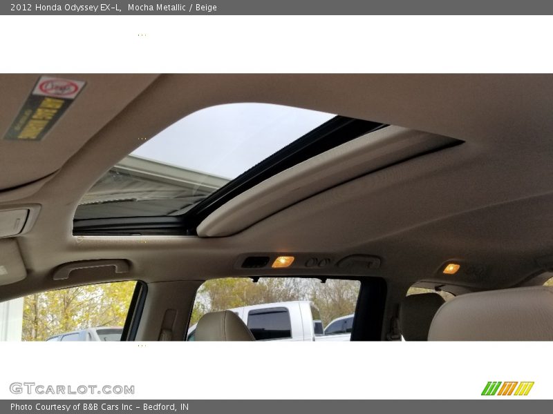 Mocha Metallic / Beige 2012 Honda Odyssey EX-L
