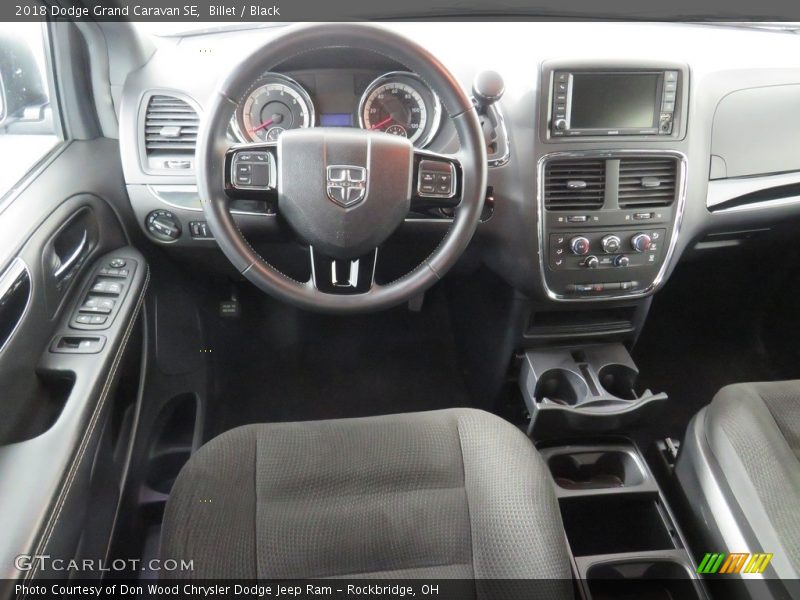 Billet / Black 2018 Dodge Grand Caravan SE