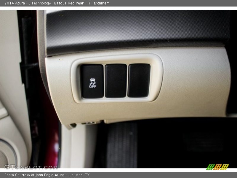 Basque Red Pearl II / Parchment 2014 Acura TL Technology
