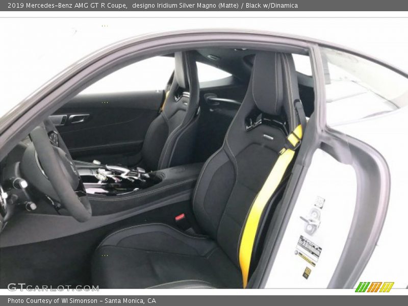 Front Seat of 2019 AMG GT R Coupe
