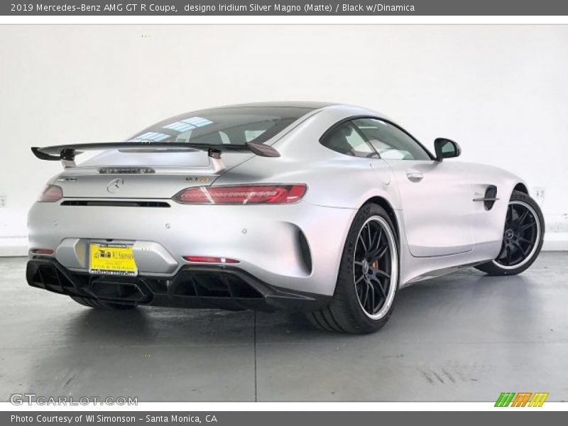 designo Iridium Silver Magno (Matte) / Black w/Dinamica 2019 Mercedes-Benz AMG GT R Coupe