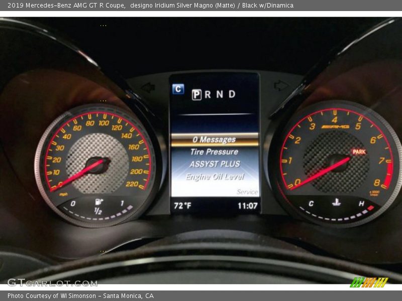  2019 AMG GT R Coupe R Coupe Gauges