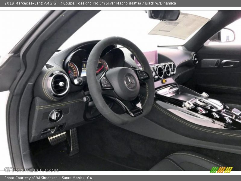 designo Iridium Silver Magno (Matte) / Black w/Dinamica 2019 Mercedes-Benz AMG GT R Coupe