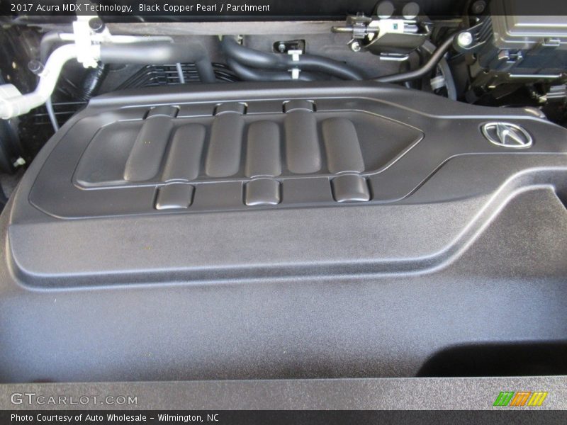 Black Copper Pearl / Parchment 2017 Acura MDX Technology