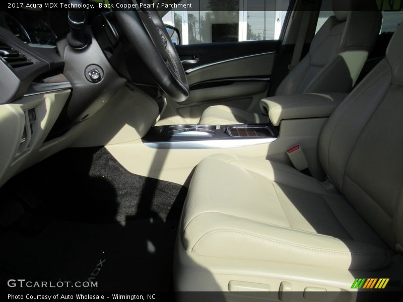 Black Copper Pearl / Parchment 2017 Acura MDX Technology