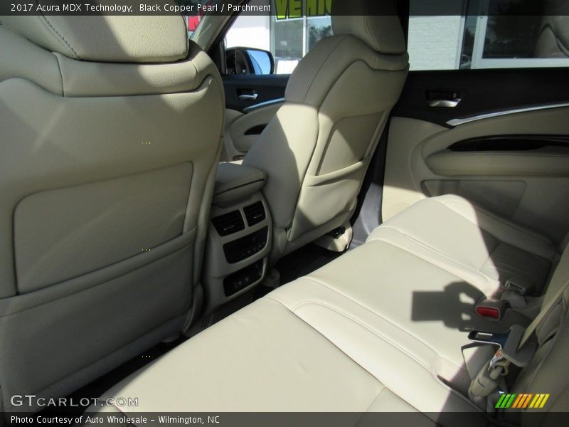 Black Copper Pearl / Parchment 2017 Acura MDX Technology