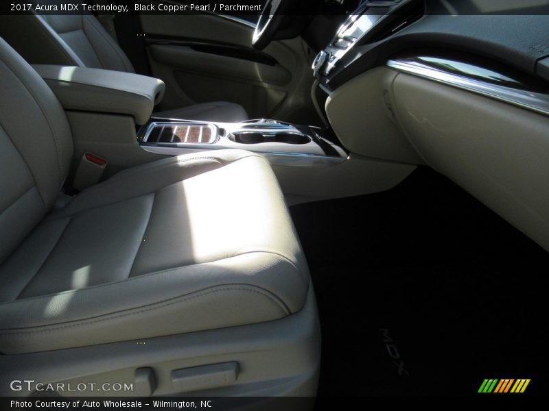 Black Copper Pearl / Parchment 2017 Acura MDX Technology
