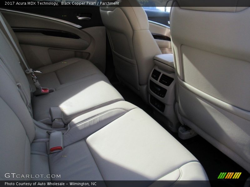 Black Copper Pearl / Parchment 2017 Acura MDX Technology