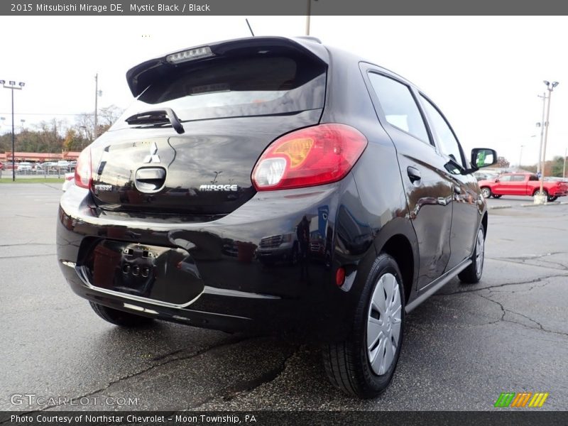 Mystic Black / Black 2015 Mitsubishi Mirage DE