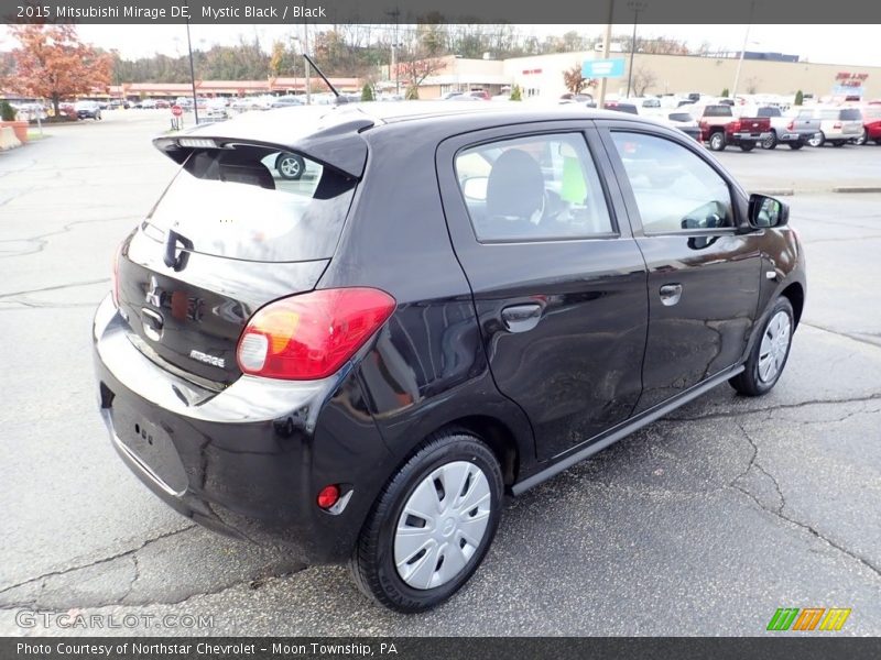 Mystic Black / Black 2015 Mitsubishi Mirage DE
