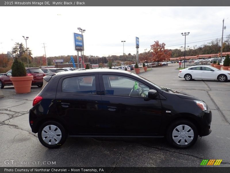 Mystic Black / Black 2015 Mitsubishi Mirage DE