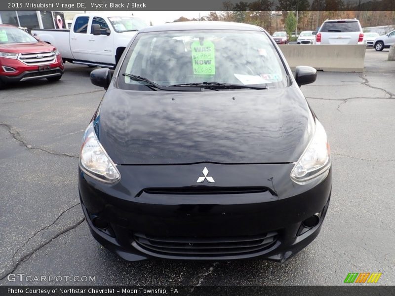 Mystic Black / Black 2015 Mitsubishi Mirage DE