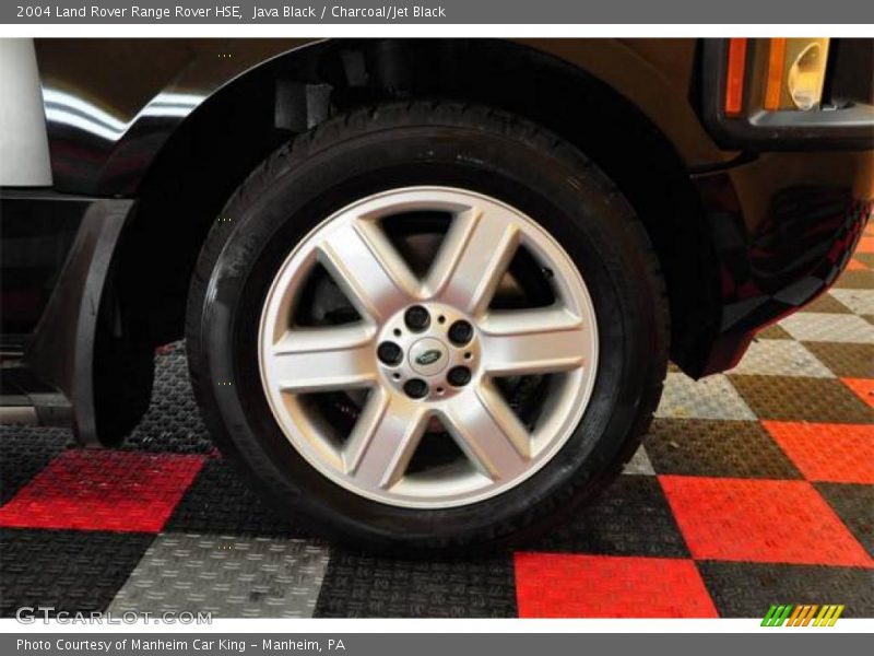 Java Black / Charcoal/Jet Black 2004 Land Rover Range Rover HSE