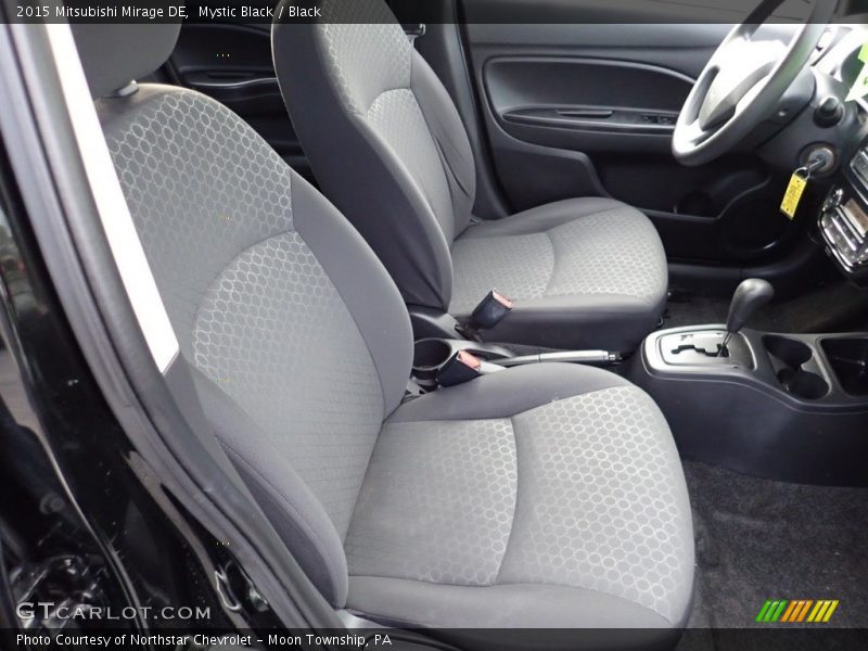 Mystic Black / Black 2015 Mitsubishi Mirage DE