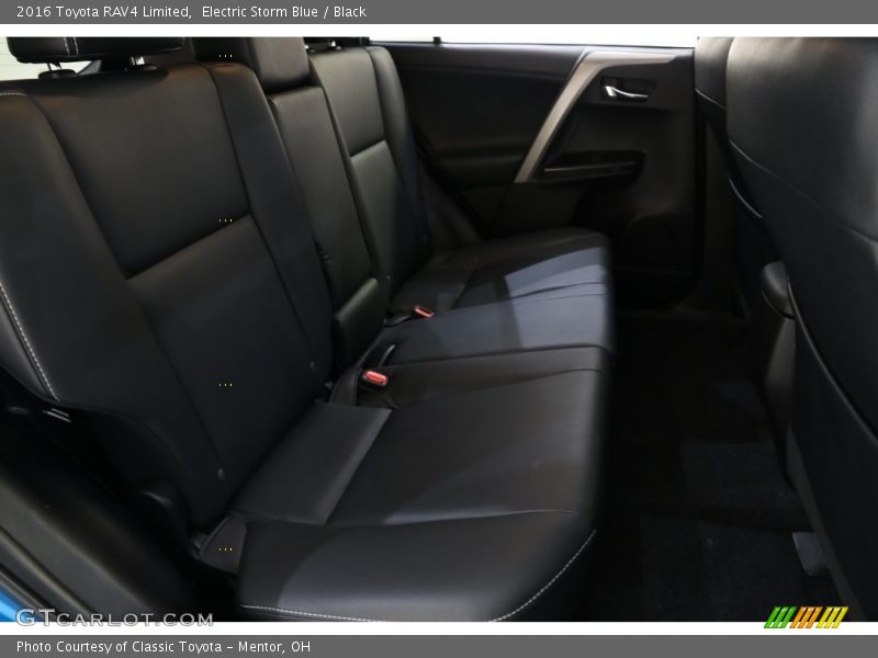 Electric Storm Blue / Black 2016 Toyota RAV4 Limited
