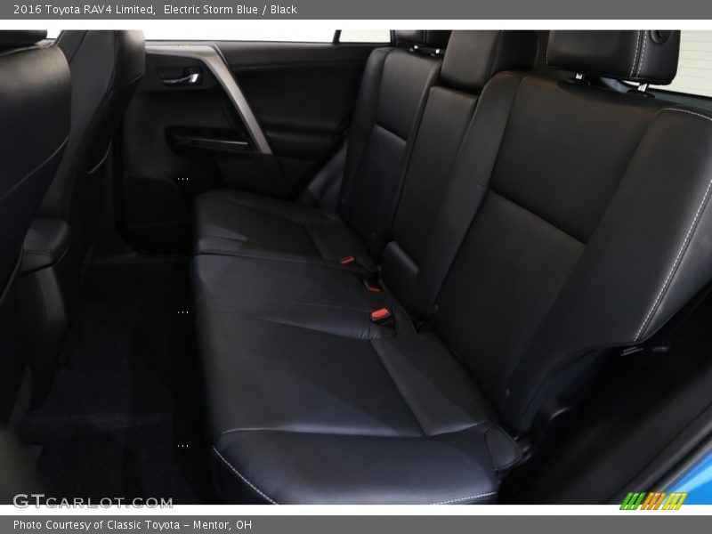 Electric Storm Blue / Black 2016 Toyota RAV4 Limited
