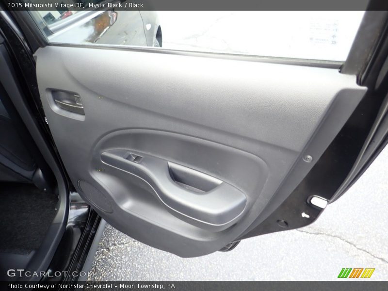 Mystic Black / Black 2015 Mitsubishi Mirage DE