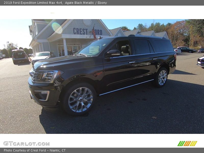 Agate Black Metallic / Ebony 2019 Ford Expedition Limited Max 4x4