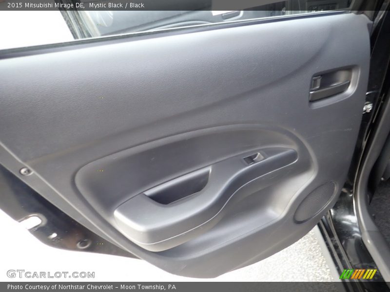 Mystic Black / Black 2015 Mitsubishi Mirage DE