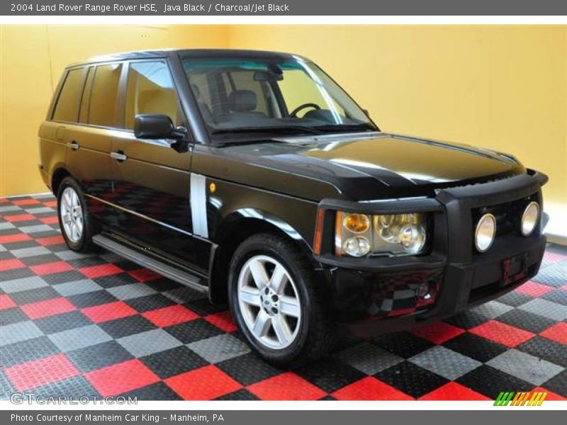 Java Black / Charcoal/Jet Black 2004 Land Rover Range Rover HSE