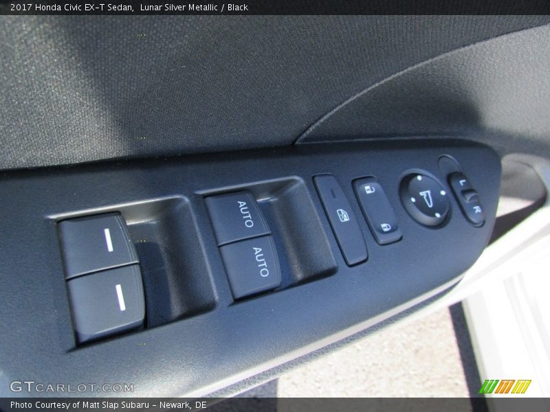 Lunar Silver Metallic / Black 2017 Honda Civic EX-T Sedan