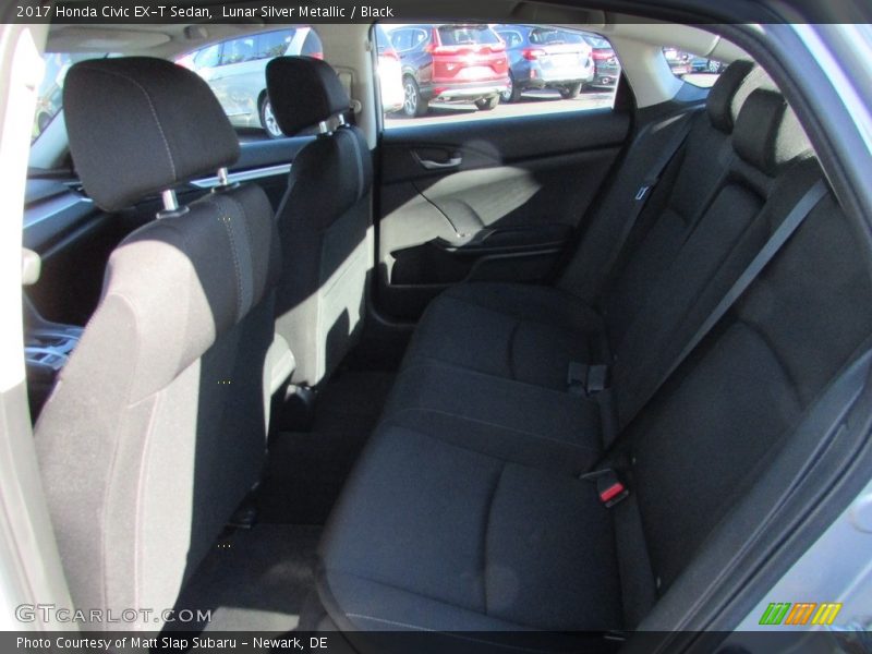 Lunar Silver Metallic / Black 2017 Honda Civic EX-T Sedan