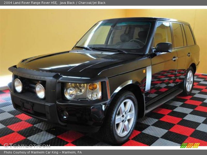 Java Black / Charcoal/Jet Black 2004 Land Rover Range Rover HSE