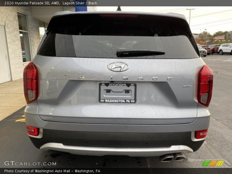 Lagoon Silver / Black 2020 Hyundai Palisade SEL AWD