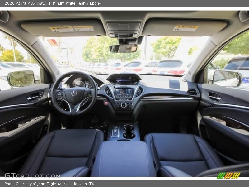 Platinum White Pearl / Ebony 2020 Acura MDX AWD