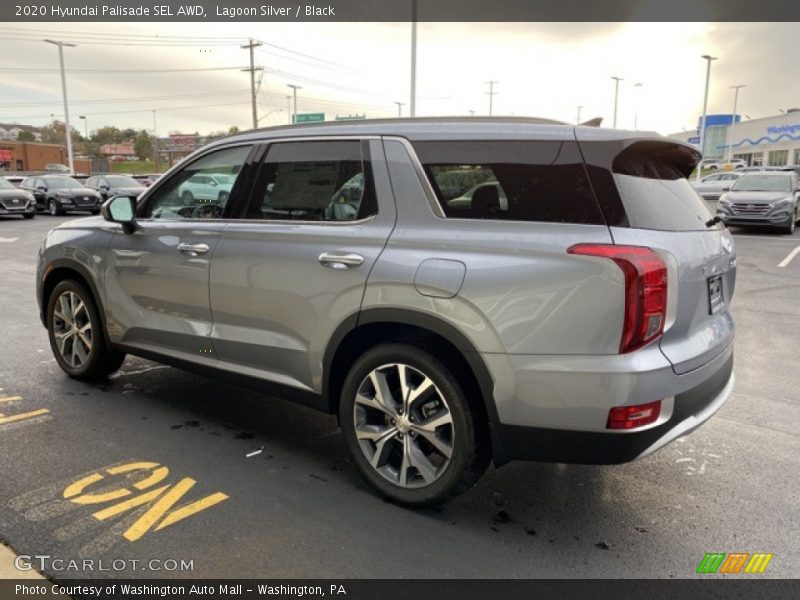 Lagoon Silver / Black 2020 Hyundai Palisade SEL AWD