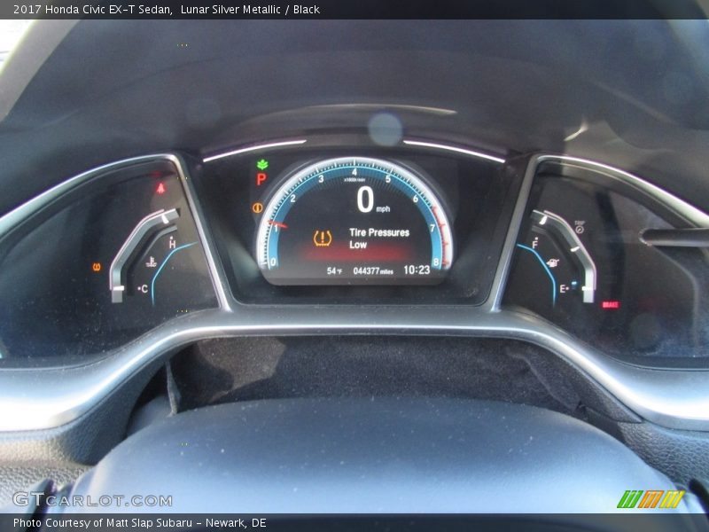 Lunar Silver Metallic / Black 2017 Honda Civic EX-T Sedan