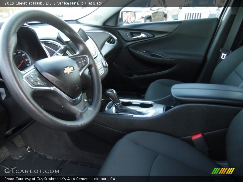 Silver Ice Metallic / Jet Black 2019 Chevrolet Malibu LT