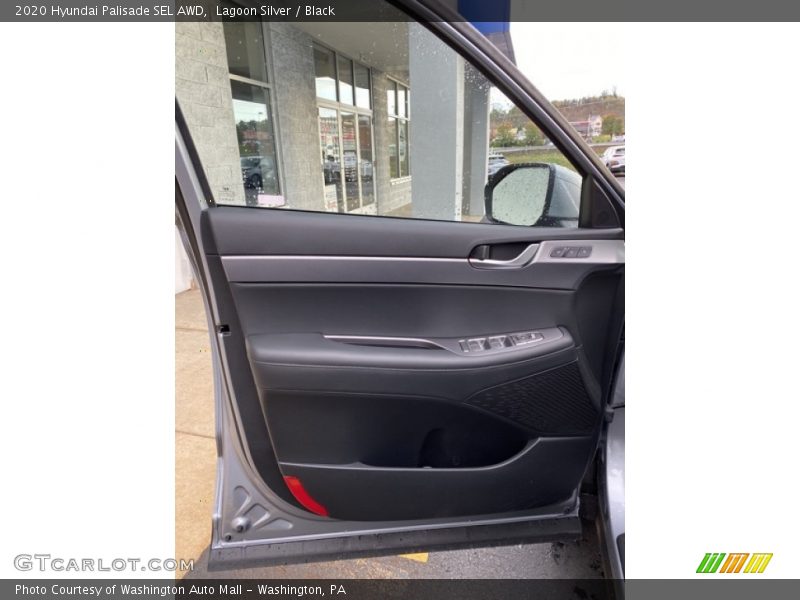 Lagoon Silver / Black 2020 Hyundai Palisade SEL AWD