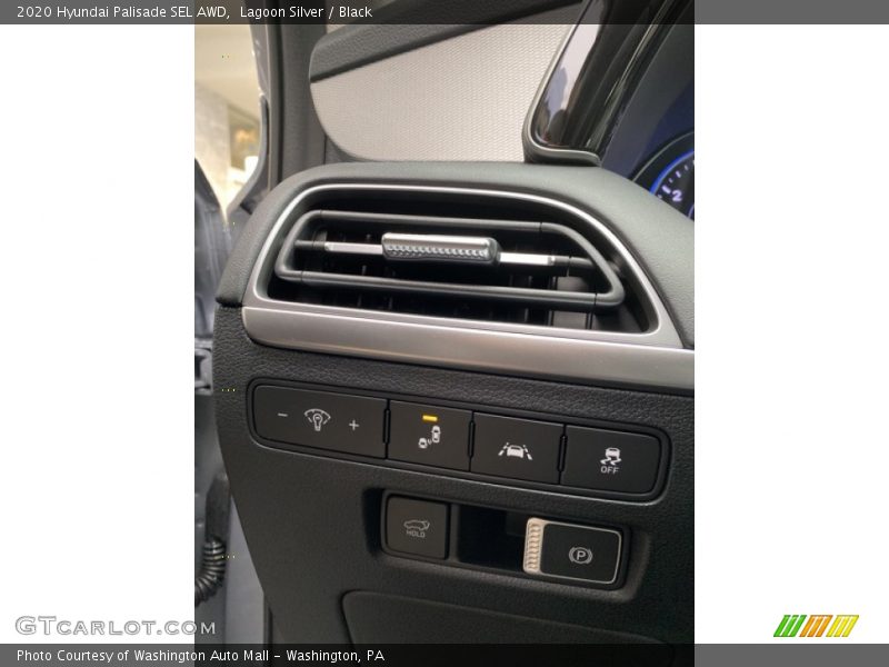 Lagoon Silver / Black 2020 Hyundai Palisade SEL AWD