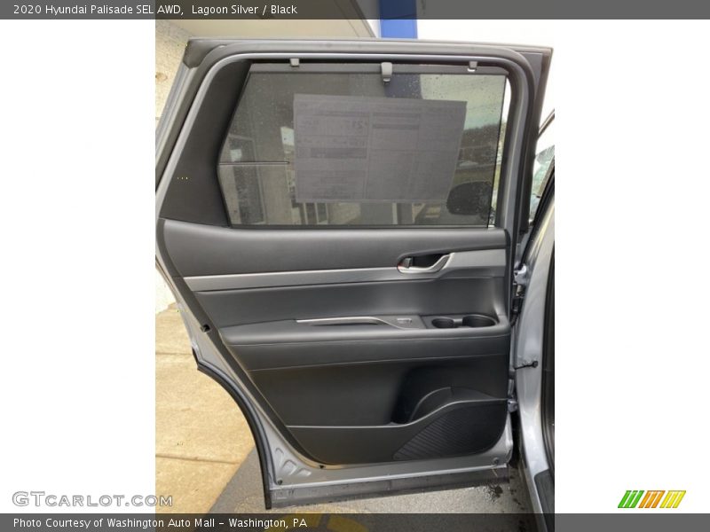 Lagoon Silver / Black 2020 Hyundai Palisade SEL AWD