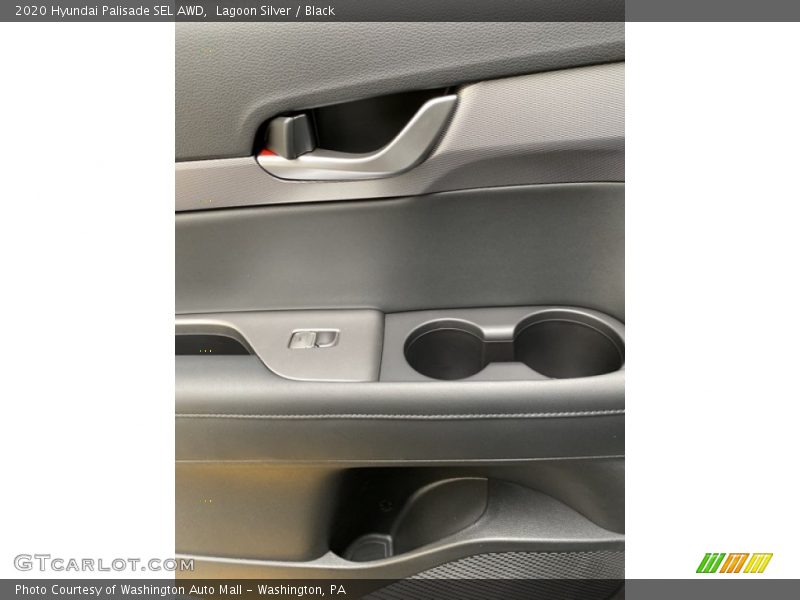 Lagoon Silver / Black 2020 Hyundai Palisade SEL AWD