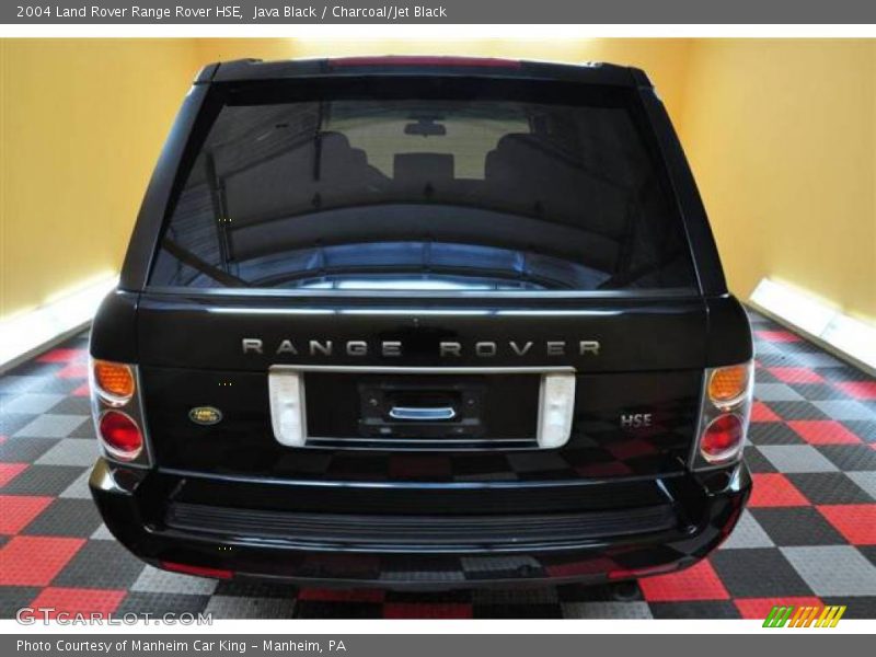 Java Black / Charcoal/Jet Black 2004 Land Rover Range Rover HSE