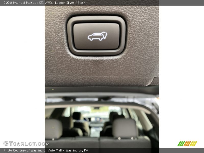 Lagoon Silver / Black 2020 Hyundai Palisade SEL AWD