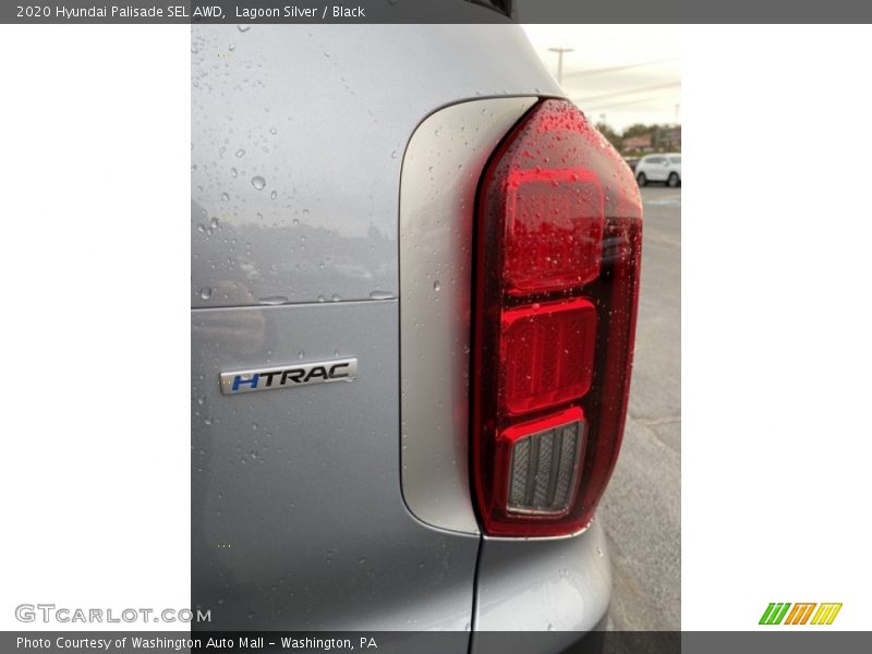 Lagoon Silver / Black 2020 Hyundai Palisade SEL AWD