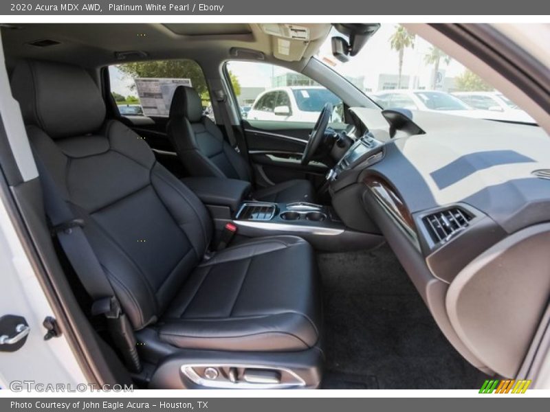 Platinum White Pearl / Ebony 2020 Acura MDX AWD