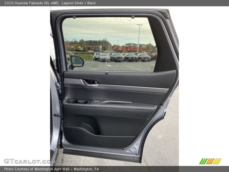 Lagoon Silver / Black 2020 Hyundai Palisade SEL AWD