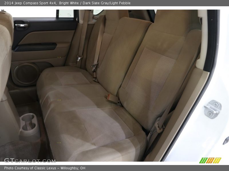 Bright White / Dark Slate Gray/Light Pebble 2014 Jeep Compass Sport 4x4