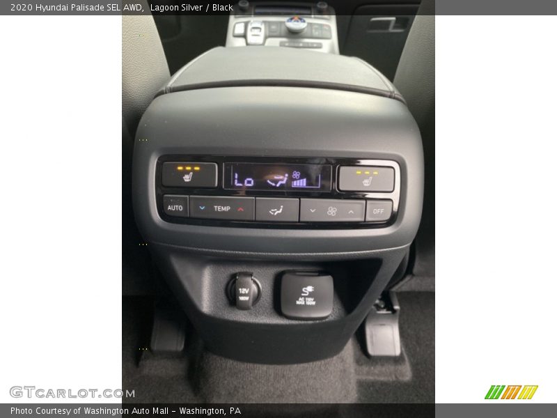 Lagoon Silver / Black 2020 Hyundai Palisade SEL AWD